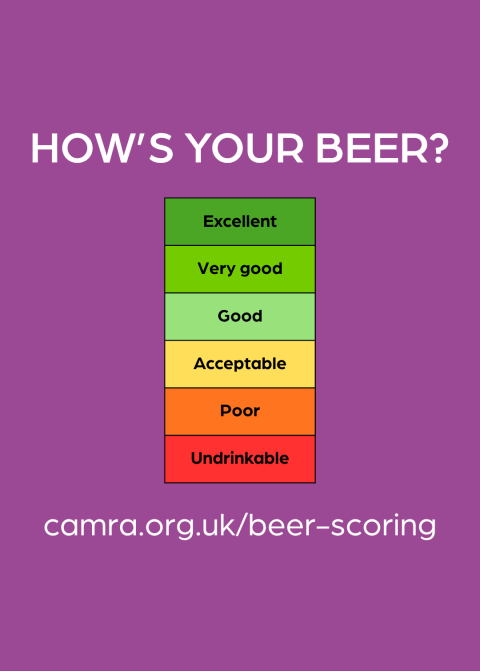 Beer Scoring Chart